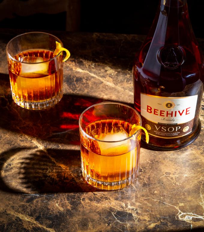 Beehive brandy vsop