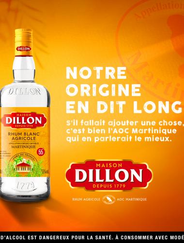 Dillon rhum origin AOC Martinique