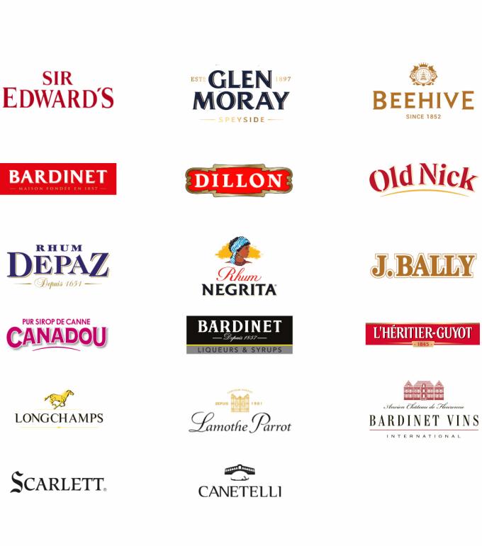 Logos de l'entreprise Bardinet - GB